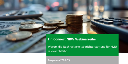 Fin.Connect.NRW-Webinarreihe: BRUBEG - Was ändert sich mit dem Gesetz für Banken und Unternehmen?